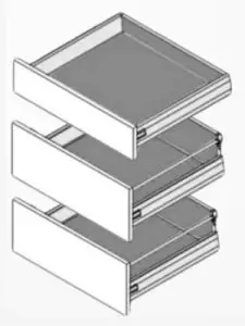 New drawers for IKEA Faktum and Rationell kitchens
