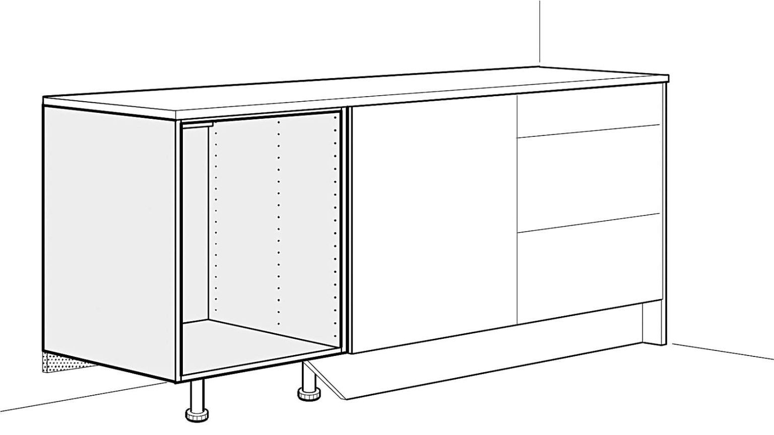 Cabinets, Cupboards and Carcasses for IKEA Faktum kitchens - Faktum ...